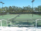 Tennis courts at Forest Ridge