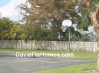 Basketball court at Townhomes at Orange Drive