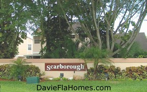Scarborough homes in Davie Florida