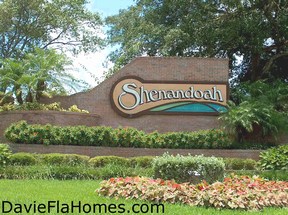 Shenandoah homes in Davie Florida