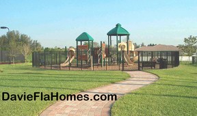 Children's playground at Long Lake Ranches in Davie FL